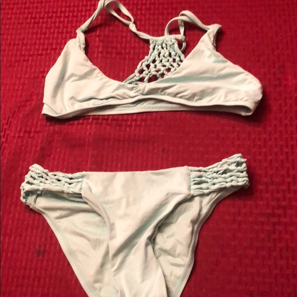 Mint green bikini set